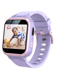 Buy DMG Kids Smart Watch, Multifunction Rechargeable Touch Screen Toddler Watch with HD Photograph,Gaming and Music Player Educational Toys, Birthday Gifts for Girls Boys Ages 6-12(Purple) in Saudi Arabia