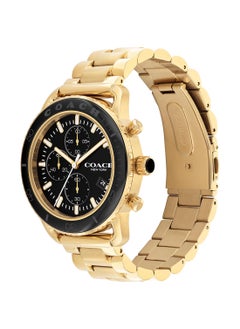 اشتري Men's Chronograph Round Shape Stainless Steel Wrist Watch 14602596 - 44 Mm في الامارات