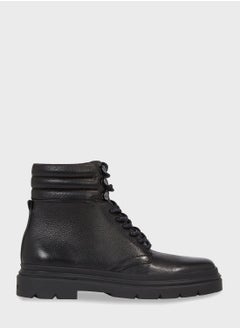 اشتري Combat Leather Boots في السعودية