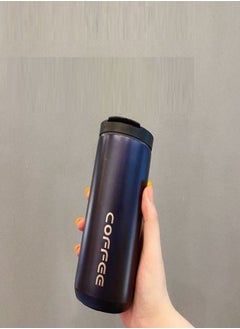 Buy Thermal flask Stainless Steel Cup Black 350ml in Egypt