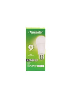 Buy LED Bulb 13W White E-27 TLEDB 13W ESMA Approved Terminator in UAE