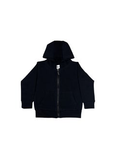 Buy Black Casual baby sports jacket (Zip-up Hoodie) in Egypt