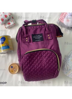 Buy Mommy Baby Diaper bag Fashion multifunction Living high Purple in Egypt