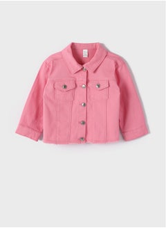 اشتري Long Sleeve Basic Baby Girl Jacket في مصر