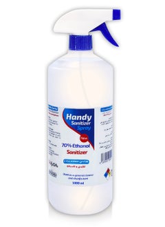 Buy Sanitizer Spray 1000ML with 70% Ethanol, Disinfectant and General Cleaner in Saudi Arabia