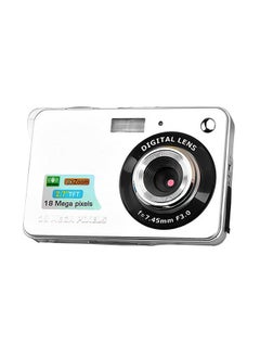 اشتري Digital Camera Mini Pocket Camera 18MP 2.7 Inch LCD Screen 8x Zoom Smile Capture Anti-Shake with Battery في الامارات