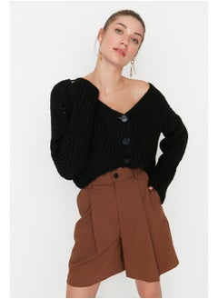 Buy Cardigan - Black - Regular in Egypt