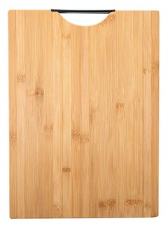 اشتري Cutting Chopping Board Wood Small, Double Side Flat Surface, Professional Wooden Chopping Board for Kitchen (Small, 34x24cm, Beige) في الامارات