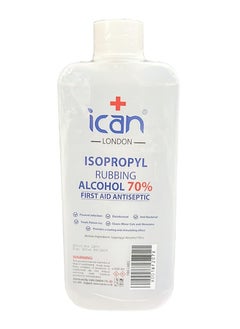 Buy ican london isopropyl rubbing Alcohol 70% First aid Antiseptic Disinfectant/Cleaning Fluid 100ml in UAE