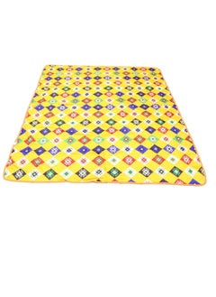 Buy Ground seating mat for trips, camping, hiking, and wilderness, heritage rug, size 200X130 cm in Saudi Arabia