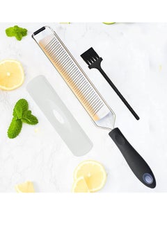 Buy DESIGNED BY CHEFS ~ Premium Lemon Zester Grater With Perfectly Angled Teeth ~ Ideal for Citrus, Parmesan Cheese, Garlic, Vegetables and Fruits in UAE