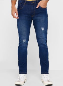 Buy Skinny Fit Washed Jean in UAE