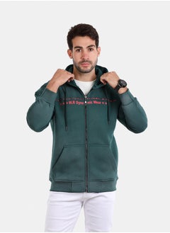 Buy Sandstone Zip-Up Sweatshirt in Egypt