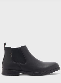 Buy Webbing Detail Chelsea Boots in Saudi Arabia