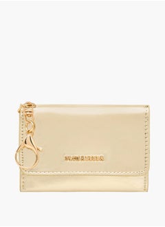 اشتري Women Solid Wallet with Flap Closure and Lobster Hook في السعودية