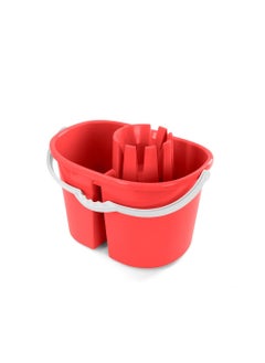 Buy Double bucket with juicer from Al Hilal, light red 100427 in Egypt