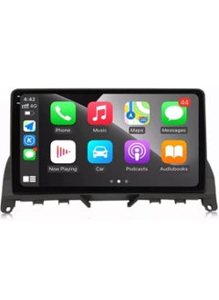 اشتري شاشة أندرويد لمرسيدس بنز C Class W204 S204 2007 إلى 2014 تدعم Apple Carplay Android Auto Wireless 4Gb RAM QLED شاشة تعمل باللمس كاميرا DSP AHD مزودة بتقنية البلوتوث في الامارات