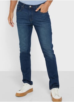 Buy 5 Pocket Straight Fit Jeans in UAE