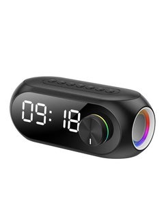 Buy Kisonli Portable Bluetooth Speaker with Alarm Clock and RGB Lights LP-2S in UAE