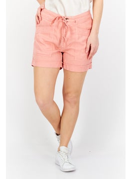 اشتري Women Solid Basic Short, Blush في الامارات