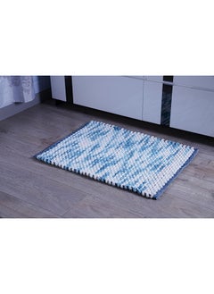 Buy Carolina Bath Mat 50x75cm-blue in UAE