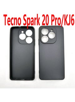 اشتري For Tecno Spark 20 Pro Mobile Phone Case Frosted Pudding Material TPU في السعودية