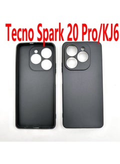 اشتري For Tecno Spark 20 Pro Mobile Phone Case Frosted Pudding Material TPU في السعودية