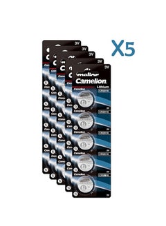 اشتري Camelion CR2016 3 V Lithium-Ion Button Cell Battery 5 Pack x5 في مصر