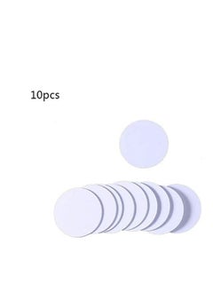 اشتري Smart Card RFID T5577 125Khz EM4100 T5577 Chip Rewritable Waterproof 25mm Proximity Rewrite ID Coin Blanks 25mm Tags with Round Sticker 10  Pieces في الامارات