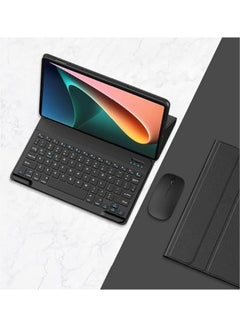 Buy Keyboard Case Compatible with Honor Pad 9 12.1 Inch 2023, Detachable Wireless Keyboard Slim Leather Smart Cover with Mouse For Honor Pad 9 12.1'' in UAE