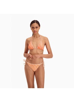 Buy Womens Swim Formstrip Triangle Bikini Top in UAE