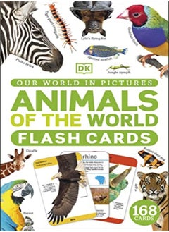 Buy Our World in Pictures Animals of the World Flash Cards in UAE