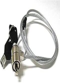 اشتري F & K Anti Theft Security Laptop Lock Cable with 2 Key - 1.2m في مصر