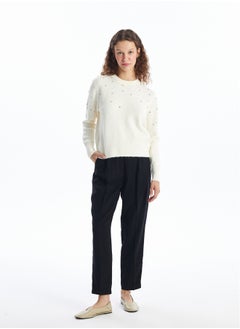 Buy Carrot Cut Women Pants With Elastic Waist in Egypt