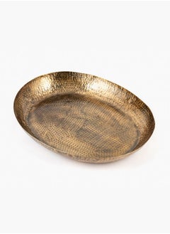 اشتري Tray Gold 50X39X6Cm في الامارات