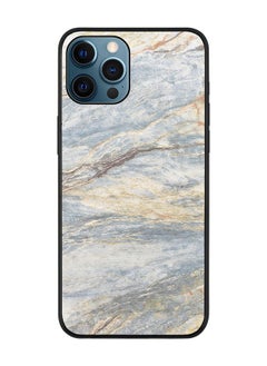 Buy Rugged Black edge case for Apple iPhone 12 Pro Max Slim fit Soft Case Flexible Rubber Edges Anti Drop TPU Gel Thin Cover - Marble Print Grey Classic in UAE