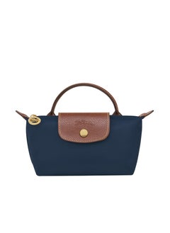 Buy Women's Mini Makeup Bag, Handbag, Shoulder Bag Navy Classic in Saudi Arabia