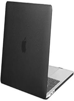 اشتري MOSISO Case Compatible with MacBook Pro 13 Inch 2023 2022 2021 2020-2016 M2 M1 A2338 A2289 A2251 A2159 A1989 A1706 A1708, Plastic Polka dots Carbon Fibre Texture Hard Shell Black في مصر