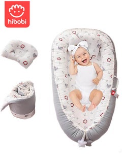 Buy Foldable baby pad with pillow and blanket, removable and portable crib for washing in Saudi Arabia