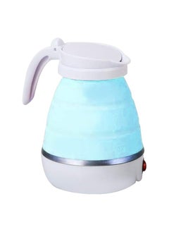 Buy Travel Portable Foldable Electric Kettle Collapsible Water Boiler For Coffee Tea Fast Water Boiling 110V-220V 600ML For Household Use in UAE