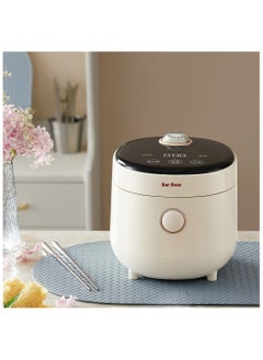 اشتري Compact Fast Cooking Rice Cooker, Non-Stick Inner Pot, Cook/Steam/Warm Function, 3 L, 800 W في الامارات