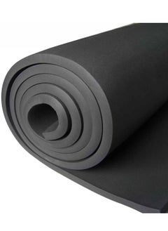 Buy RACO Pipe Insulation Foam Soft Rubber Sheet Roll to Protect Pipes and Heat Preservation Moisture-Proof Waterproof Thermal Insulation (25MM, NON ADHESIVE) in UAE