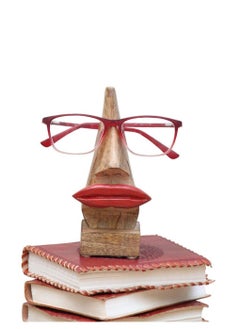 Buy Wooden Twist Handcrafted Spectacle Holder in UAE