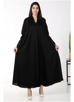 Buy Black abaya with embroidery in Saudi Arabia