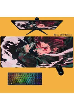 Buy Super Large Animation Game Mouse Pad Desk Pad Size 400mm*900mm in Saudi Arabia