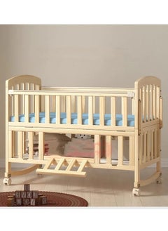 اشتري Wooden Baby Cot With Wardrobe في السعودية