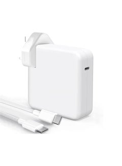 Buy MacBook Pro charger-106W Super Fast Charger,Compatible with MacBook Pro 16, 15, 14, 13 Inch, MacBook Air 13 Inch, iPad Pro 2021/2020/2019/2018, Included 7.2ft USB C to C Cable in UAE