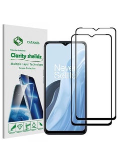 Buy 2Pack for OnePlus Nord N20 SE Screen Protector Tempered Glass 9H Anti-Scratch Shatterproof HD Edge to Edge Full Coverage Film 6.56 inch in UAE