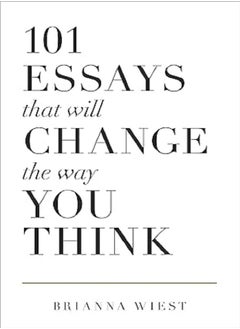 اشتري 101 Essays That Will Change The Way You Think في الامارات