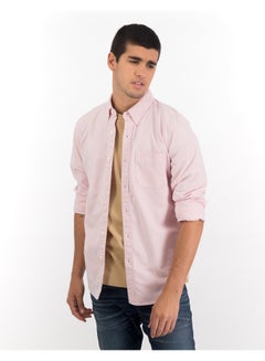 Buy AE Slim Fit Flex Oxford Button-Up Shirt in Saudi Arabia